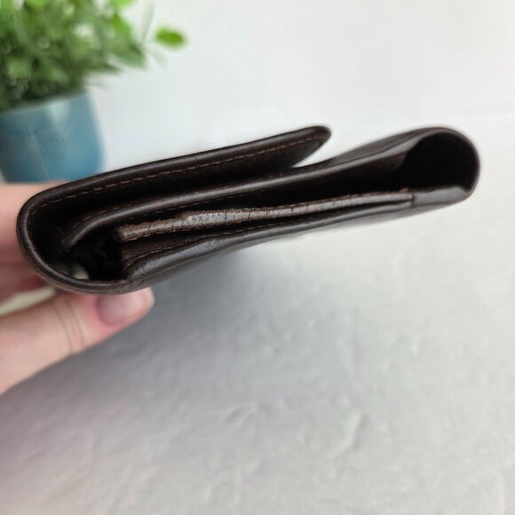 EUC Vintage Coach Bridle Collection Wallet in Mahogany – Italy - Picture 10 of 10